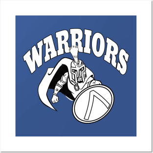 Warrior Mascot Posters and Art